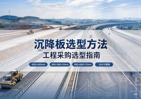 金山区沉降板选择方法